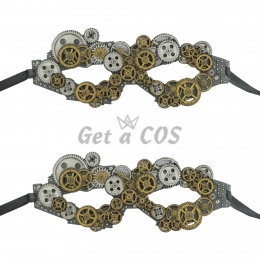Halloween Decorations Gear Mask