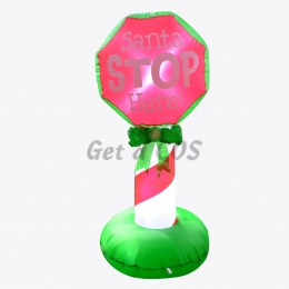 Inflatable Costumes Christmas Street Sign
