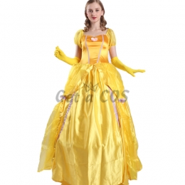 Women Halloween Costume Belle Princess Dress