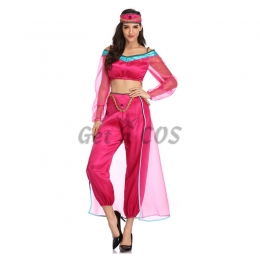 Sexy Halloween Costumes Aladdin Lamp Arab Princess