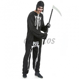 Couples Halloween Costumes Skeleton Game Uniform