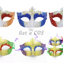 Halloween Decorations Pointed Painted Mask