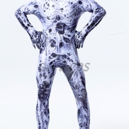 Creepy Halloween Costumes Spiderman Print