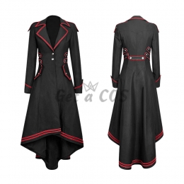 Women Halloween Costumes Medieval Steampunk Tuxedo