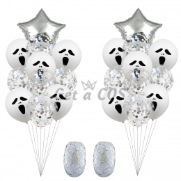 Halloween Decorations White Balloon