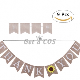 Holiday Decor Thanksgiving sunflower Pull The Flag