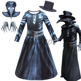 Plague Doctor Costume Cosplay Dress