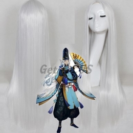 Cosplay Wigs Onmyoji Silver White