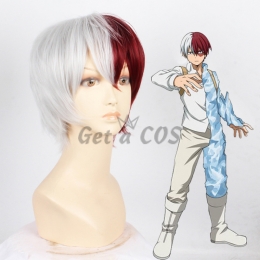 Cosplay Wigs Todoroki Shoto