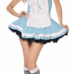 Women Halloween Costumes Maid Skirt