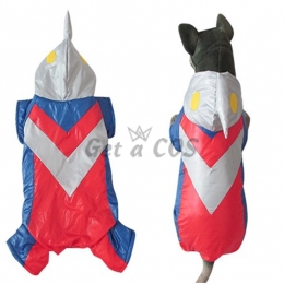 Large Pet Costumes Ultraman Style