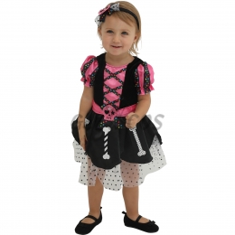 Baby Halloween Costumes Skull Skirt
