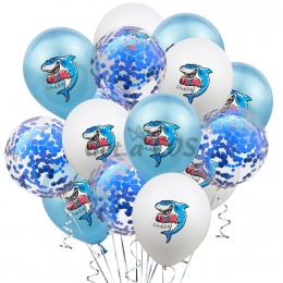 Wedding Decorations Shark Sequined Balloon