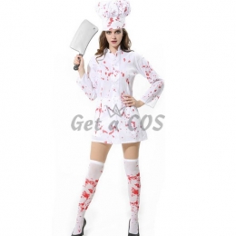 Chef Uniform Bloody Clothes