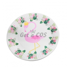 Cartoon Flamingo Tableware Kit