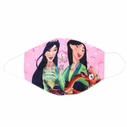 Halloween Face Mask Hua Mulan Pattern