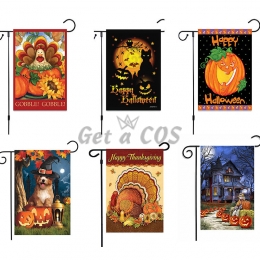 Garden Flags Halloween Theme
