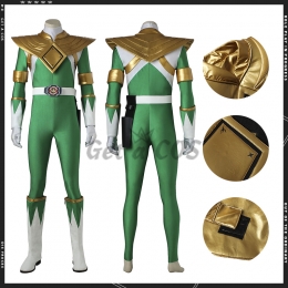 Power Rangers Costume Green Geki Cosplay - Customized
