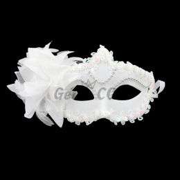 Halloween Decorations Lace Crystal Mask