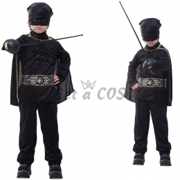 Knight Costumes Masked Little Boys