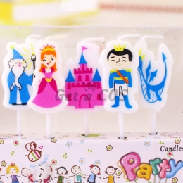 Birthdays Decoration Princess Castle Candle