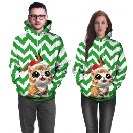 Couples Halloween Costumes Derby Cartoon Cat Top