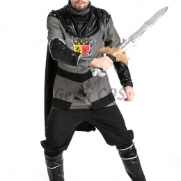 Men Halloween Costumes Roman Emperor Cos