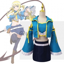 Women Halloween Costumes Fairy Tail Lucy Hartfilia