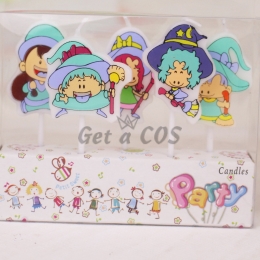 Birthdays Decoration Wizard Kid Candle