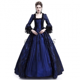 Halloween Costumes Medieval Vintage Lace Suit