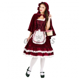 Fairy Women Halloween Costumes Little Red Riding Hood Princess Dress