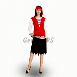 Sexy Halloween Costumes for Women Viking Print