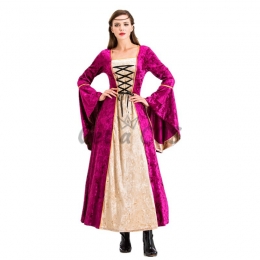 Renaissance Halloween Costumes Noble Queen Dress