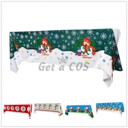 Christmas Decorations Print Tablecloth