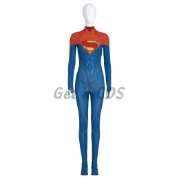 Superman Costumes The Flash Movie Supergirl Cosplay - Customized