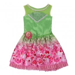 Flower Fairy Dress Girl Costume