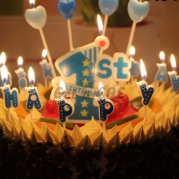Birthdays Decoration 1 Year Old Mini Candle
