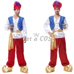 Aladdin Costume Men Character Shape