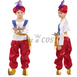 Boys Aladdin Costume Prince Shape