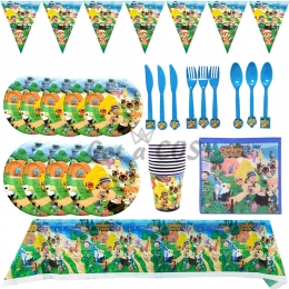 Tableware Animal Crossing Printing Kit