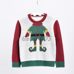 Christmas Sweater Cute Dwarf Kids