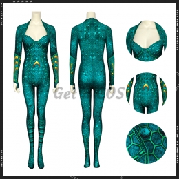 Superhero Costumes Aquaman Mera Cosplay - Customized