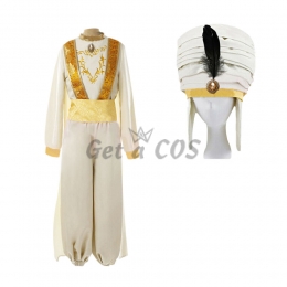 Men Halloween Costumes Aladdin Lamp Shape