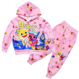 Baby Shark Costume Printed Suit