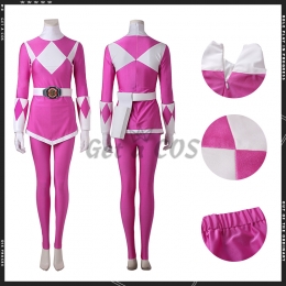 Power Rangers Costumes Pink Mei Cosplay - Customized