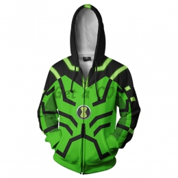 Anime Halloween Costumes Ben 10  Green