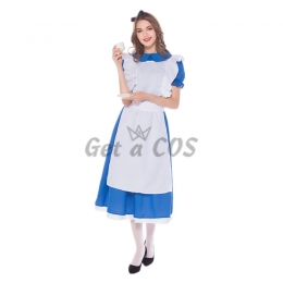 Halloween Costumes Wizard Of Oz Alice Sexy Maid Dress