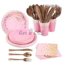 Tableware Pink Bronzing Kit