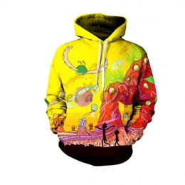 Anime Halloween Costumes Rick And Morty 3D Printing