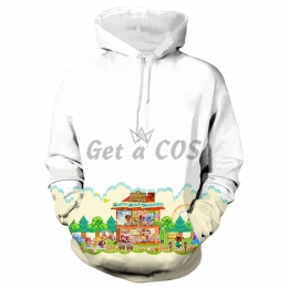 Anime Halloween Costumes Animal Crossing 3D Printing